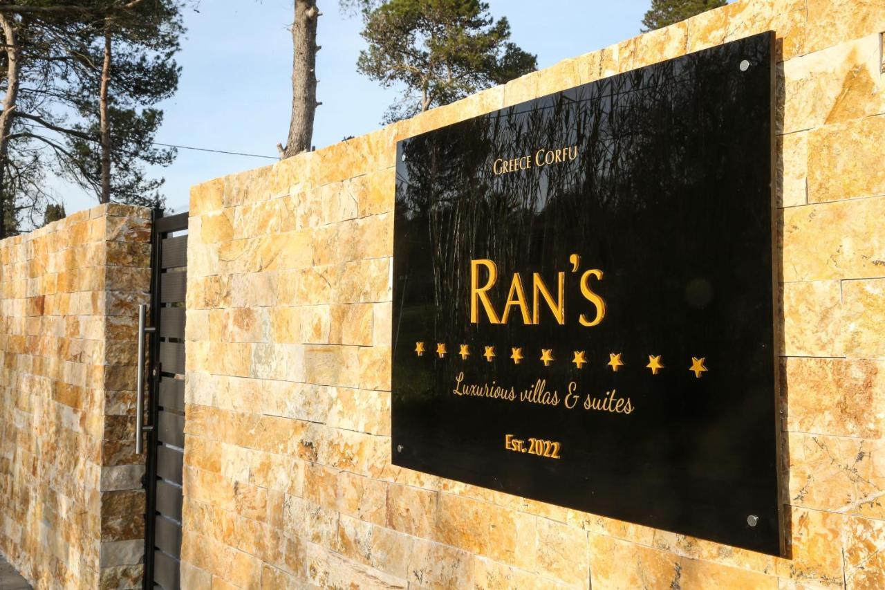 Rans Luxury Villas & Suites In Corfu With Swimming Pool Gouvia Exterior foto