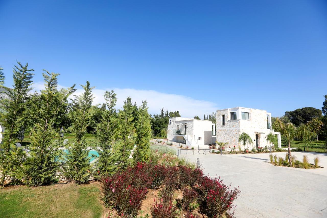 Rans Luxury Villas & Suites In Corfu With Swimming Pool Gouvia Exterior foto